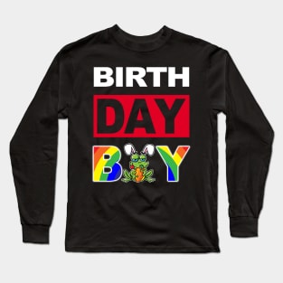 Birth Day Boy Long Sleeve T-Shirt